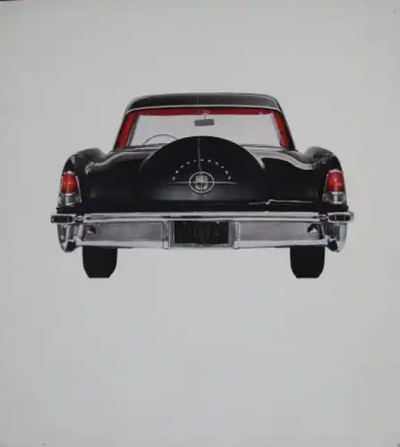 Lincoln Continental Mark II Modellprogramm 1956 Automobilprospekt (4553)
