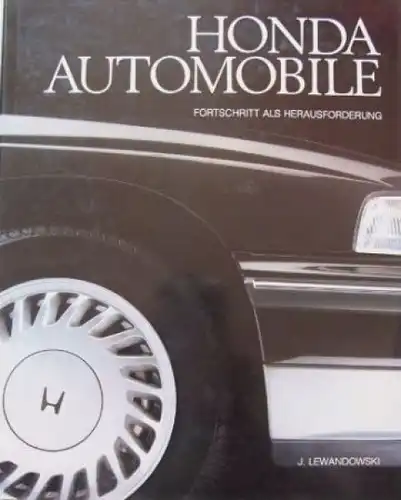 Lewandowski "Honda Automobile" Honda-Historie 1989 (4560)