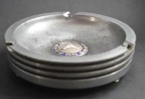 Mercedes-Benz Aschenbecher 1938 Kolbenform Metall (4576)
