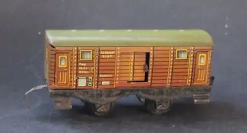 Märklin Güterwaggon 1949 Made in US-Zone Blechmodell (5211)