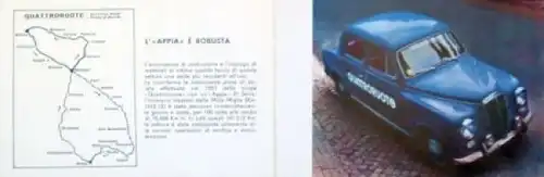 Lancia Appia Modellprogramm 1954 "Questa meravigliosa"  Automobilprospekt (5272)