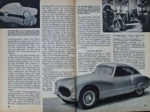 "Hobby - Das Magazin der Technik" 1954 Fiat V8 Technik-Magazin (6578)
