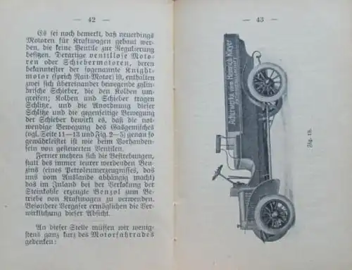 Paul "Motorwagen - Automobile" Fahrzeughistorie 1910 (6648)