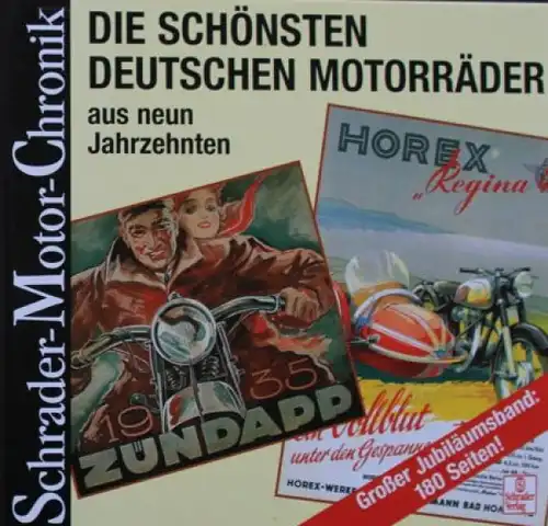 Schrader "Die schönsten Deutschen Motorräder" Motorrad-Historie 1997 (6662)