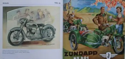 Schrader "Die schönsten Deutschen Motorräder" Motorrad-Historie 1997 (6662)