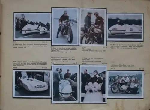 Sadex Zucker "Auto- und Motorrad-Rennsport" Rennsport-Sammelalbum 1952 (8063)