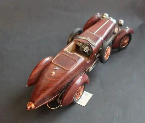 Franklin Mint Hispano Suiza Tullipwood Speedster 1924 Metallmodell (8157)