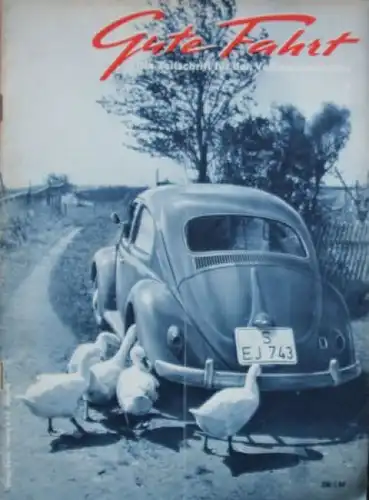 "Gute Fahrt" Volkswagen Zeitschrift 1959 (8195)