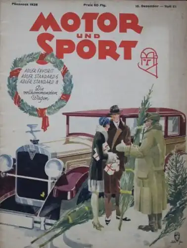 "Motor & Sport" Motor-Zeitschrift Pössneck 1928 (7236)