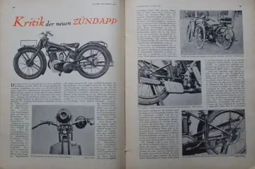 "Motor & Sport" Motor-Zeitschrift Pössneck 1928 Ausstellungsheft (7240)