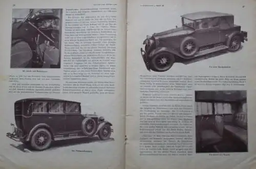 "Motor & Sport" Motor-Zeitschrift Pössneck 1928 (8024)