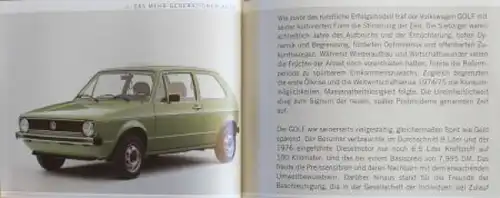 Grieger "25 000 000 Golf" Volkswagen Golf Historie 2007 (8535)