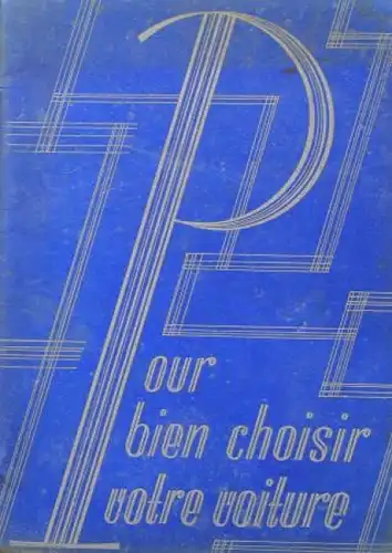 Ford A Modellprogramm 1928 "Pour bien choisir votre voiture" Automobilprospekt (8604)