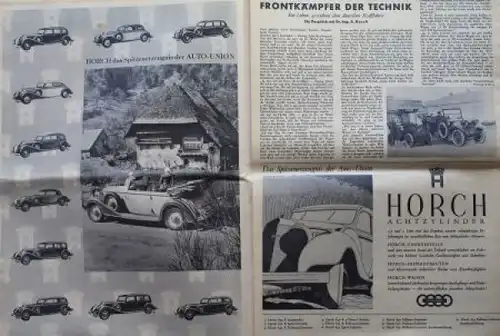 "Auto-Union Rundschau" Auto-Union Zeitschrift 1935 (8641)