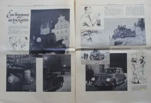 "Auto-Illustrierte" Opel Firmenzeitschrift 1936 (8449)