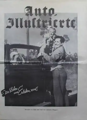 "Auto-Illustrierte" Opel Firmenzeitschrift 1935 (8642)