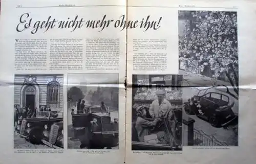 "Auto-Illustrierte" Opel Firmenzeitschrift 1935 (8642)