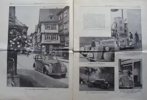 "Auto-Illustrierte" Opel Firmenzeitschrift 1935 (8642)