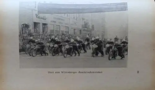 Flemming "Der rote Teufel" Motorrad-Rennfahrer-Biografie 1954 (9064)