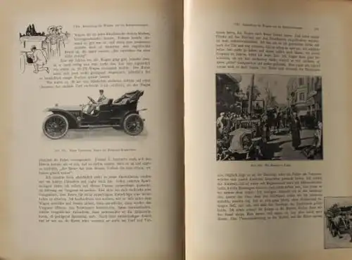 Buch "Automobil- und Automobilsport" 1908 Motorsport-Historie (9101)