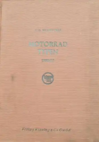 Windecker "Motorradtypen 1951-52" 1951 Motorrad-Jahrbuch (9163)