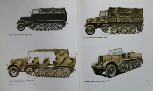 Spielberger "Die Halbketten-Fahrzeuge des Deutschen Heeres" Militär-Historie 1976 (9193)