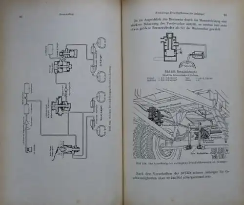 Habeck "Bremsen und Druckluftbremsen" Fahrzeugtechnik 1963 (9204)