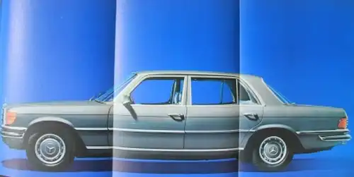 Mercedes-Benz 350 SE - 450 SE Modellprogramm 1973 Automobilprospekt (8885)