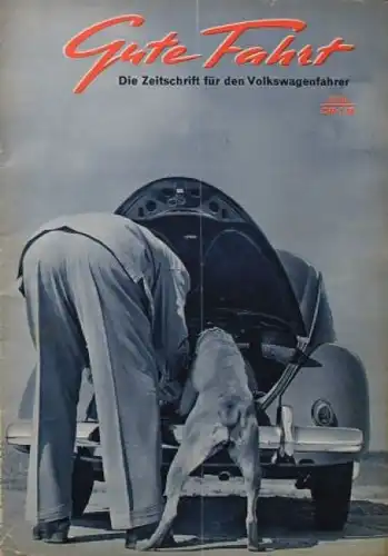 "Gute Fahrt" Volkswagen Zeitschrift 1960 (3157)