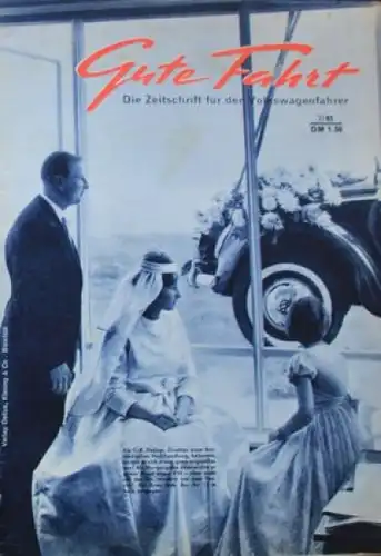 "Gute Fahrt" Volkswagen Zeitschrift 1961 (3304)