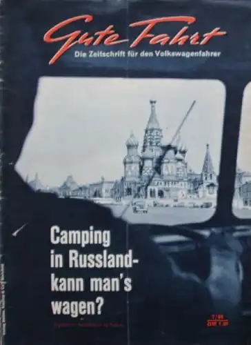 "Gute Fahrt" Volkswagen Zeitschrift 1960 (9303)