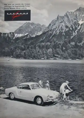 "Gute Fahrt" Volkswagen Zeitschrift 1963 (9321)