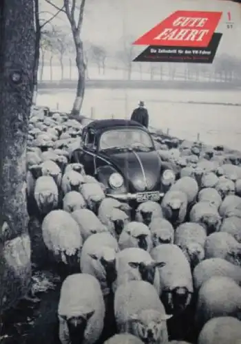 "Gute Fahrt" Volkswagen Zeitschrift 1957 (6493)