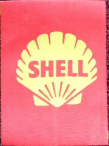 Shell Tankstelle Kleidungaufnäher Logo 1955 Textil (8788)