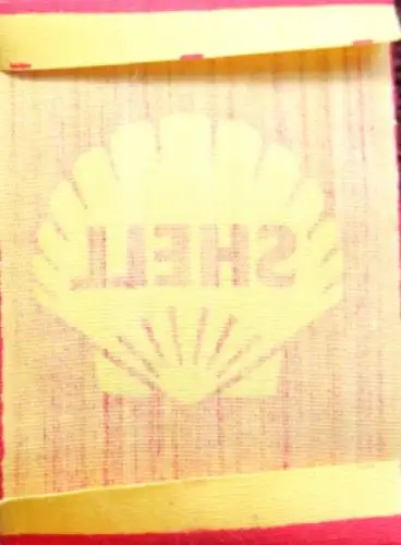 Shell Kleidungaufnäher Logo 1955 Textil (8788)