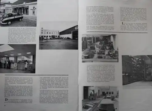 Volkswagen Modellprogramm 1967 Automobilprospekt + Motor Journal (1800)