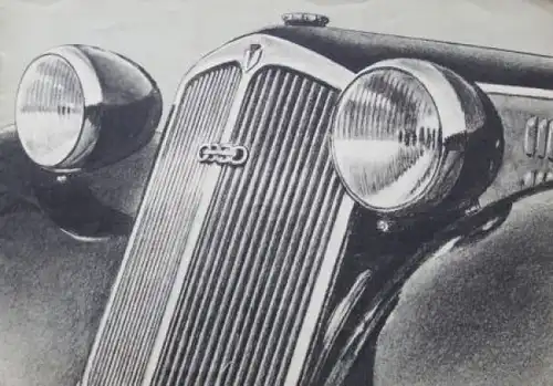 DKW Auto-Union Modellprogramm 1938 Automobilprospekt (6329)