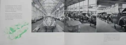 Karmann Karosserie Modellprogramm 1953 Automobilprospekt  (0178)