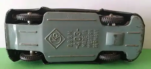 CKO Kellermann Volkswagen Käfer 1968 Blechmodell mit Friktionsantrieb (9855)