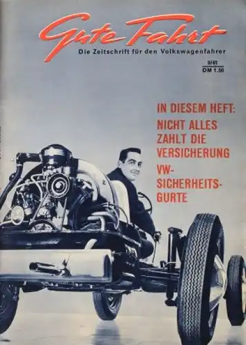 "Gute Fahrt" Volkswagen Zeitschrift 1961 (7402)