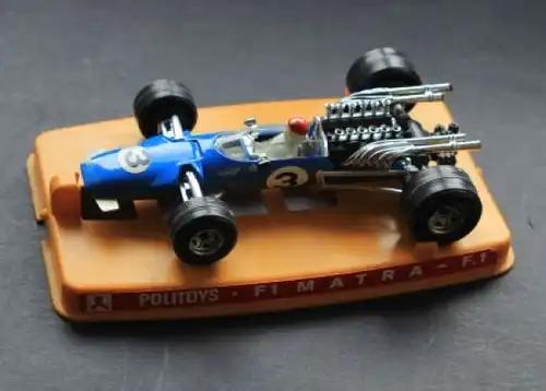 Politoys Matra F1 Rennwagen 1970 Metallmodell in Originalbox (7921)