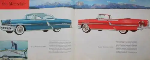 Ford Mercury Montclair Monterey Custom 1955 Automobilprospekt (2386)