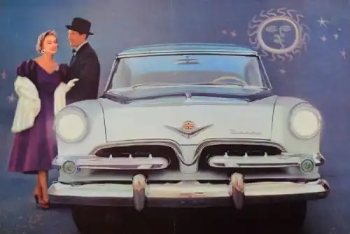 Dodge Modellprogramm 1955 "Daring new, dazzling new" Automobilprospekt (4402)