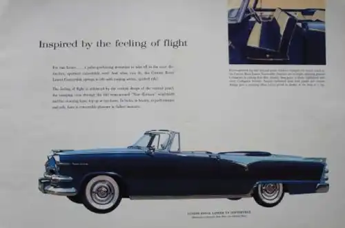 Dodge Modellprogramm 1955 "Daring new, dazzling new" Automobilprospekt (4402)