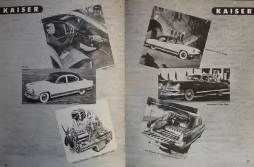 "Floyd Clymers Catalog of Automobiles" US-Automobil-Jahrbuch 1953 (6551)