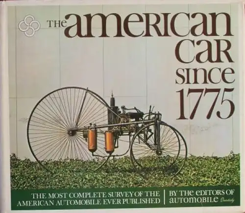 Bailey "The American Car since 1775" US-Automobil-Historie 1971 (7809)