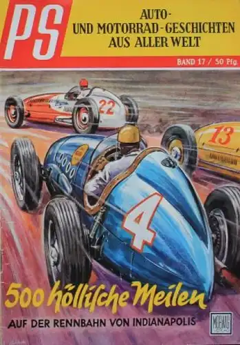 "PS  - Auto und Motorrad-Geschichten" Moewig Motorsport-Zeitschrift 1956 (8880)