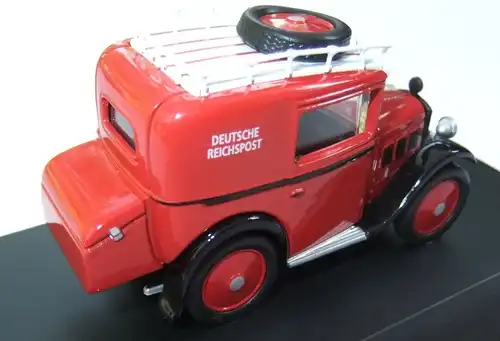 Schuco BMW Dixi "Deutsche Reichspost" 1929 Metallmodell in Originalbox (0661)