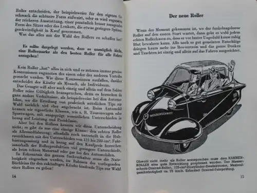 Probst "Das Rollerbuch" Motorrad-Historie 1954 (3234)