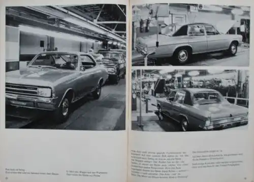 Mönkemeyer "Wie ein Auto entsteht" Opel-Historie 1970 (7357)